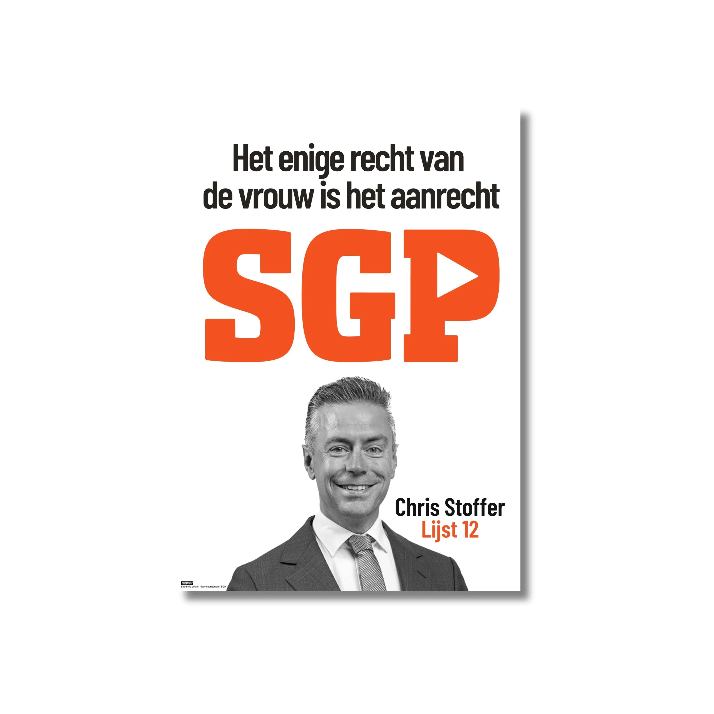 Verkiezingsposter bundel (3 stuks)