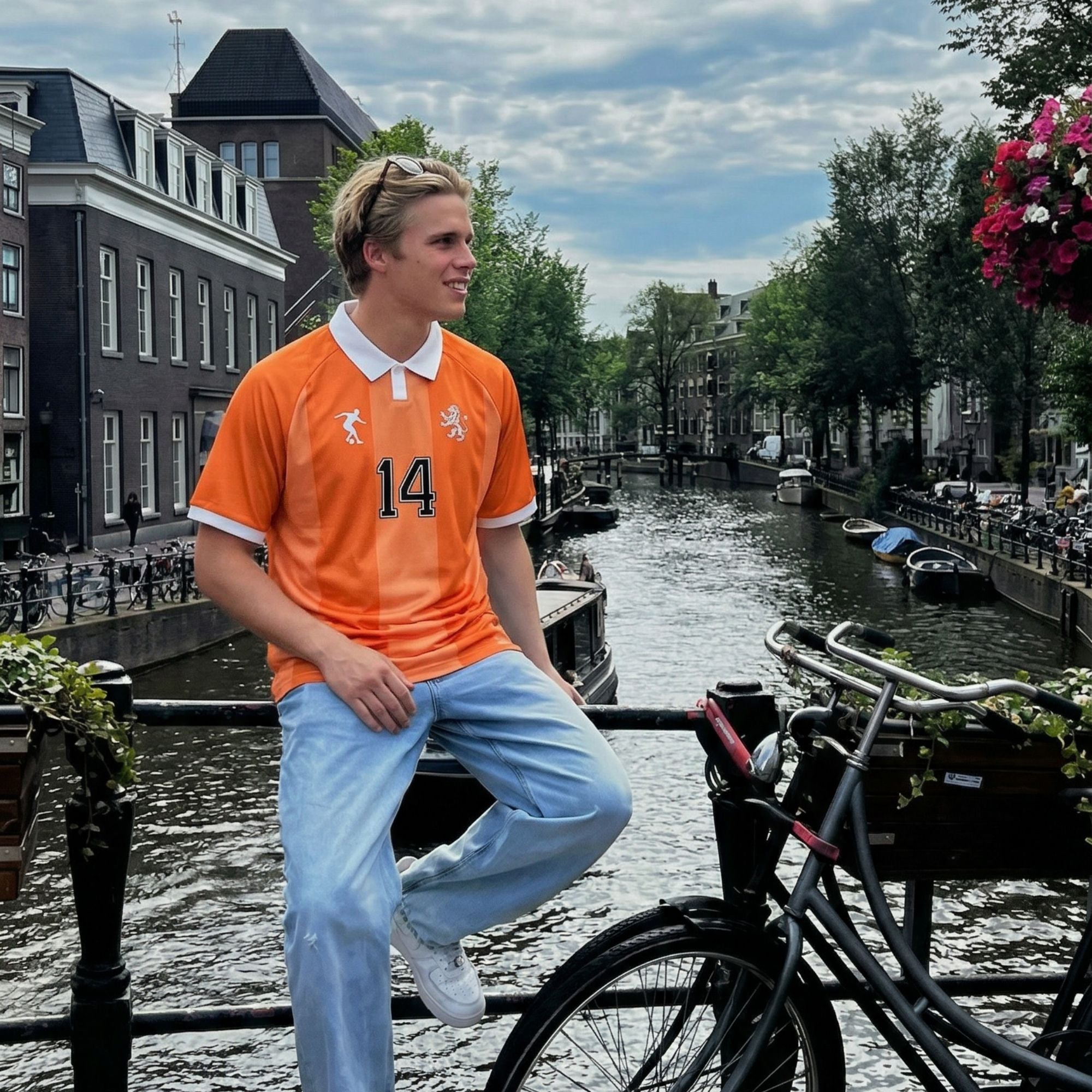 Voetbalshirt Oranje Trots - STUDENTENKAK x The Merch Mate
