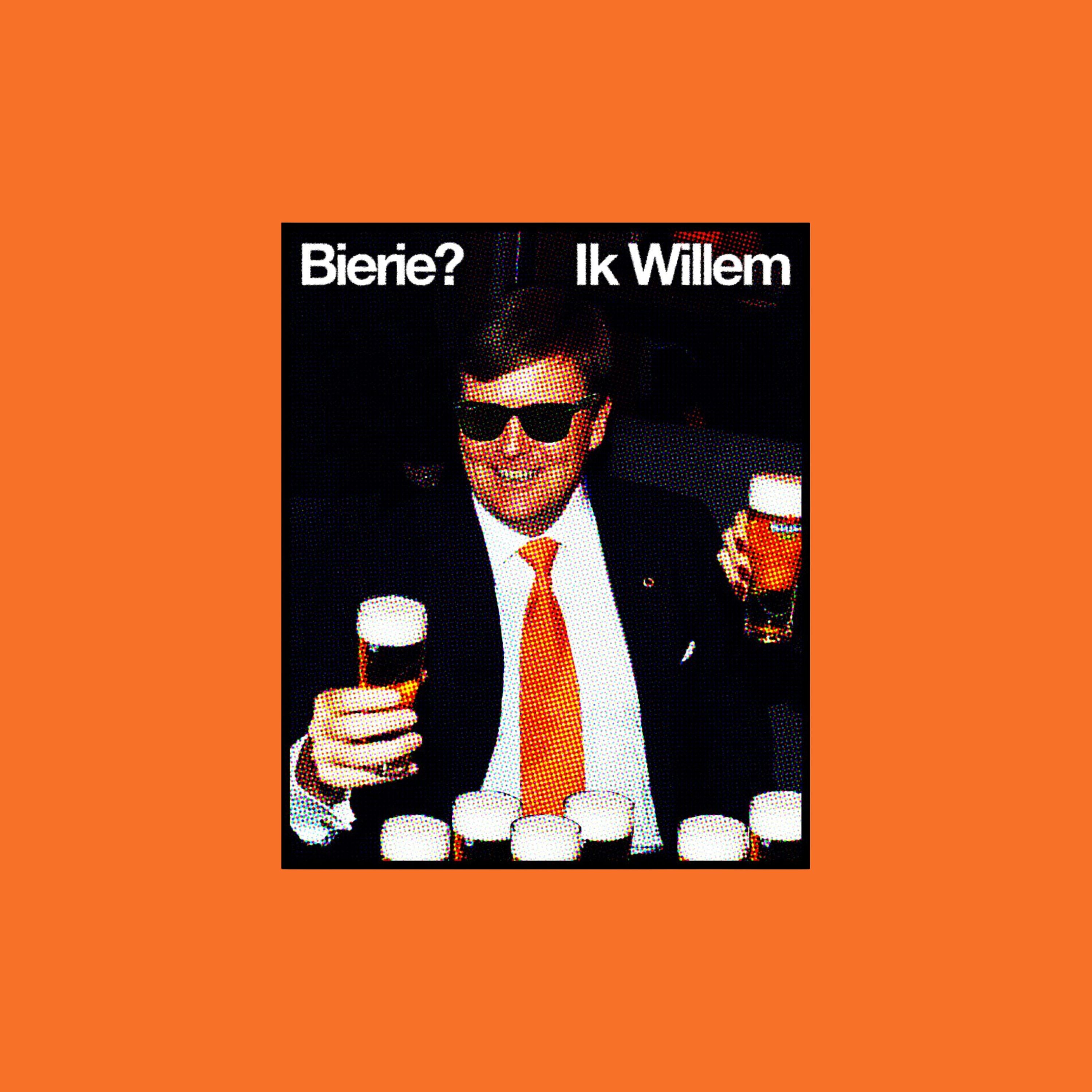 Koningsdag T-shirt - Bierie Ik Willem