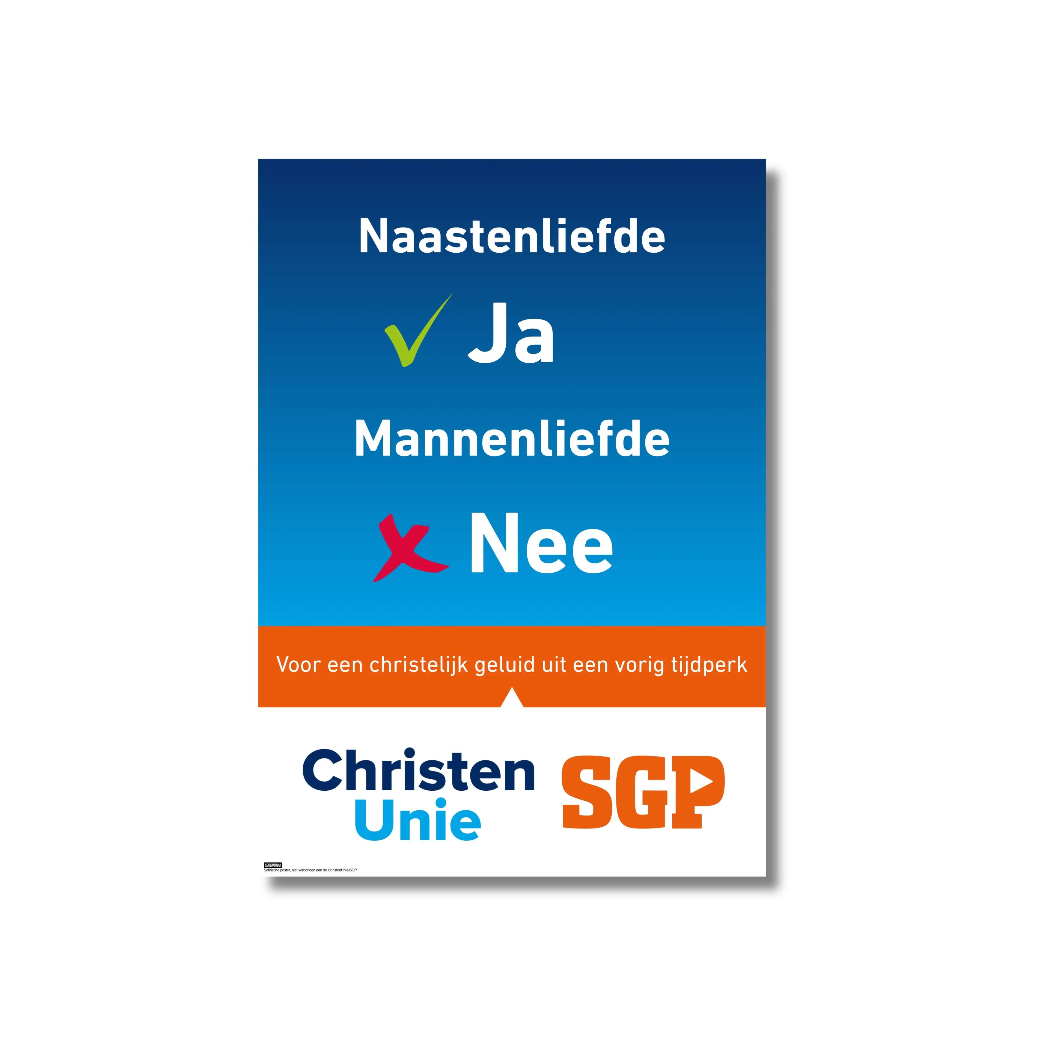 Poster ChristenUnie/SGP