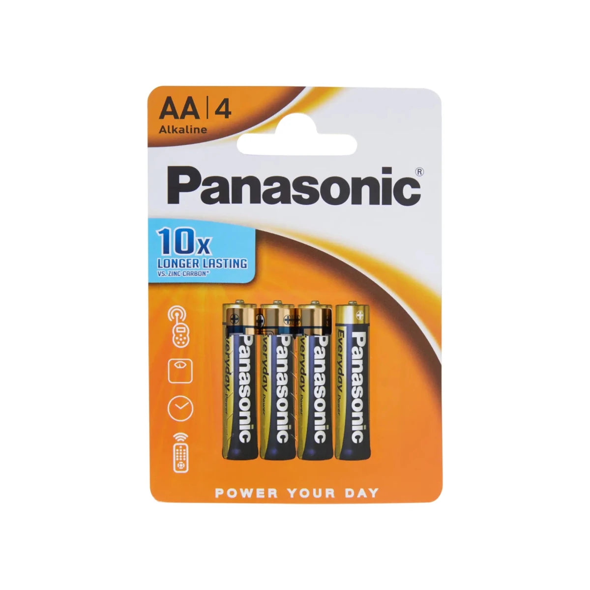 4 AA - batterijen