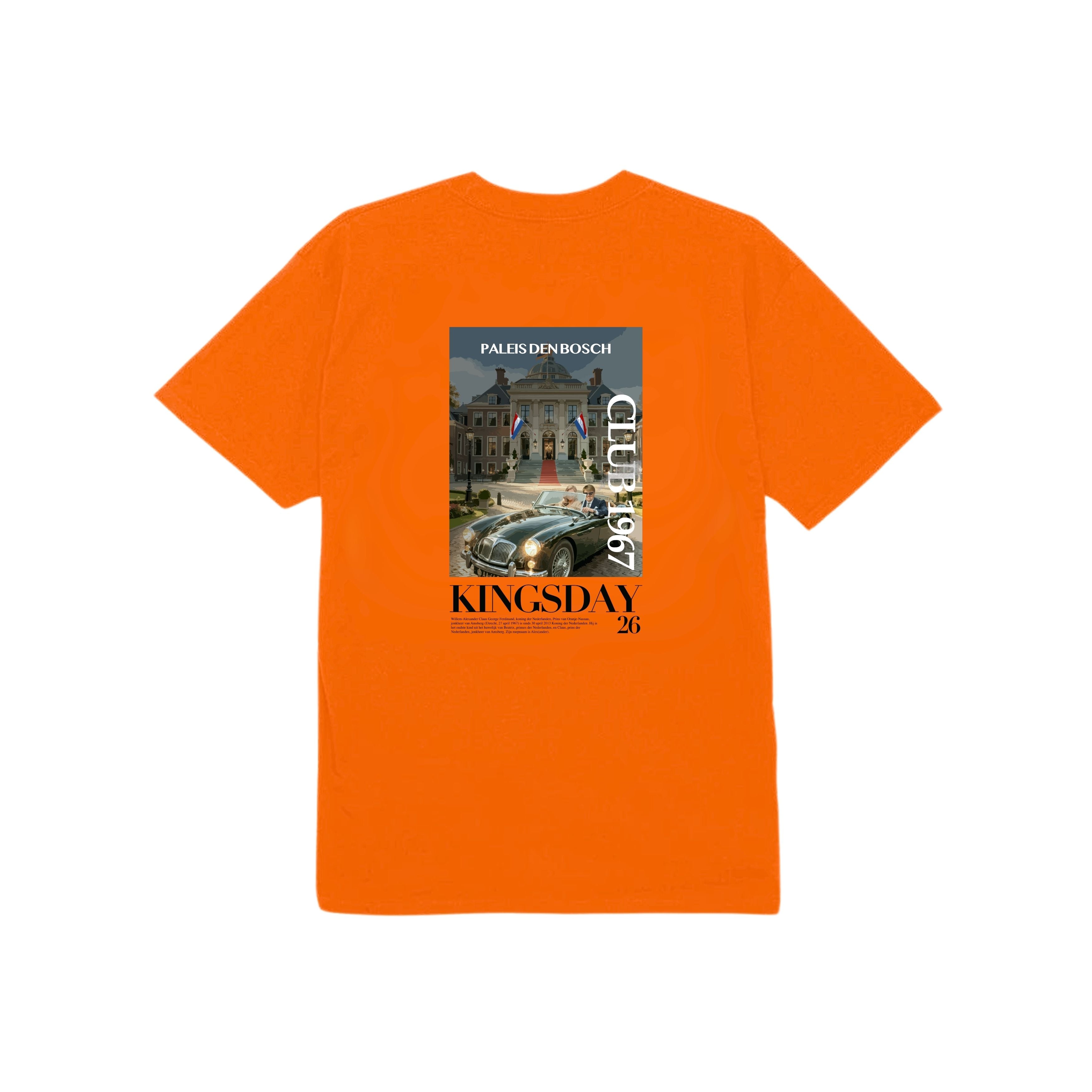 Koningsdag T-shirt - Paleis den Bosch
