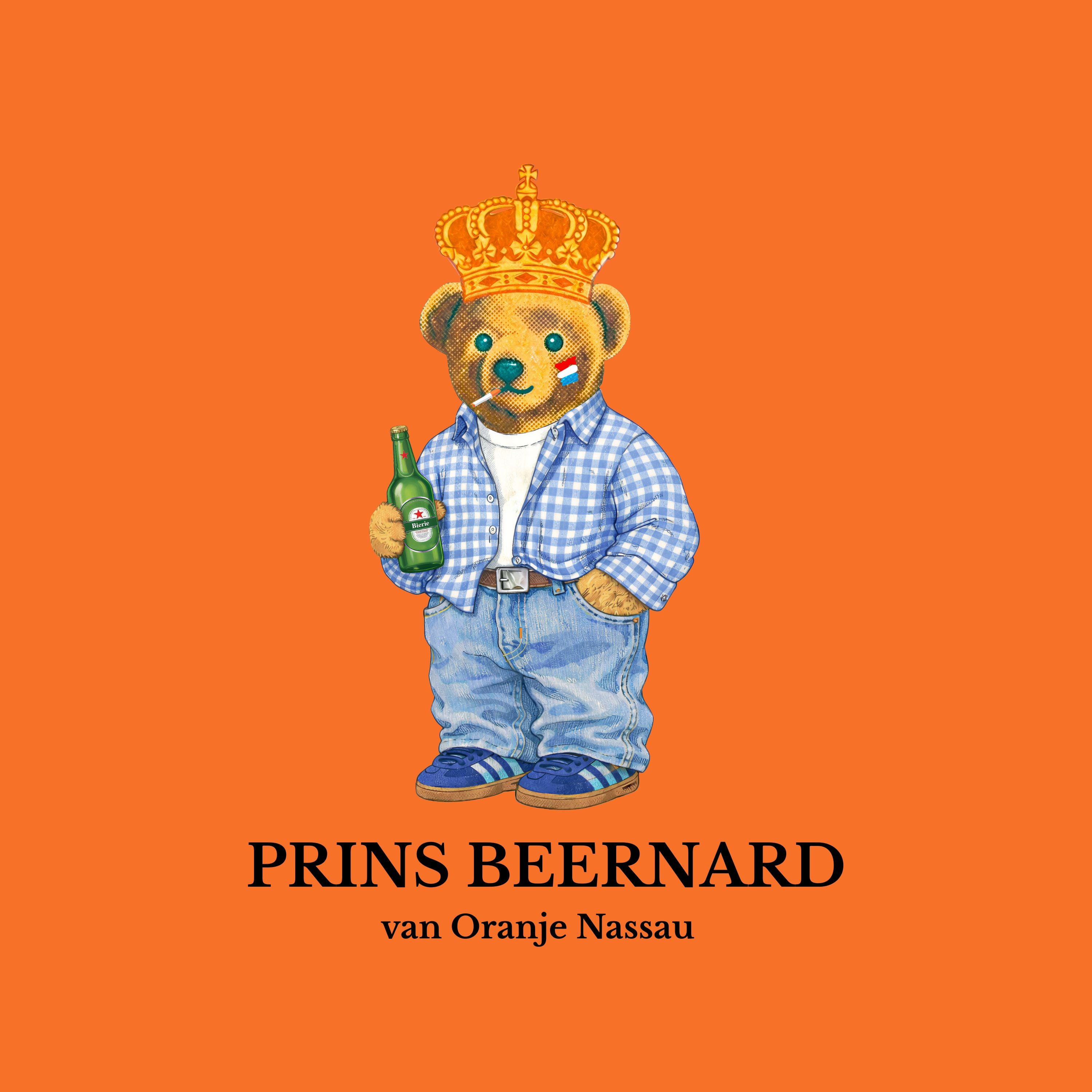 Koningsdag T-shirt - Prins Beernard