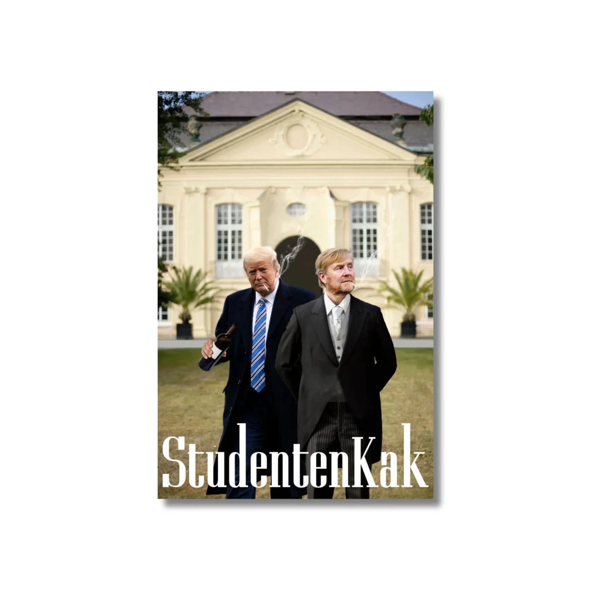 Poster Willem en Trump