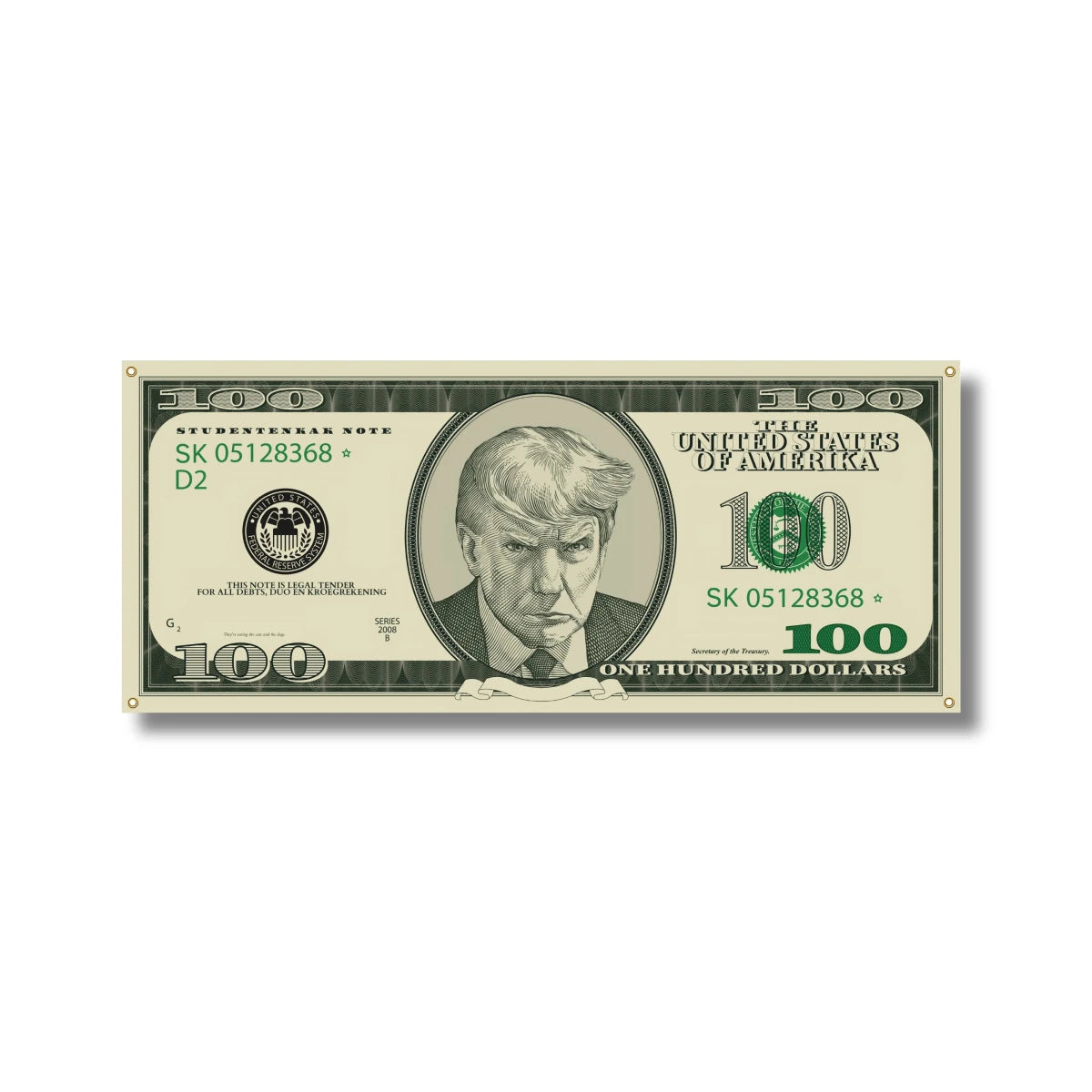 Vlag Trump Dollar Bill